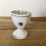 Pretty little vintage egg cup in Limoges porcelain