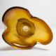 Vase soliflore Murano jaune orange
