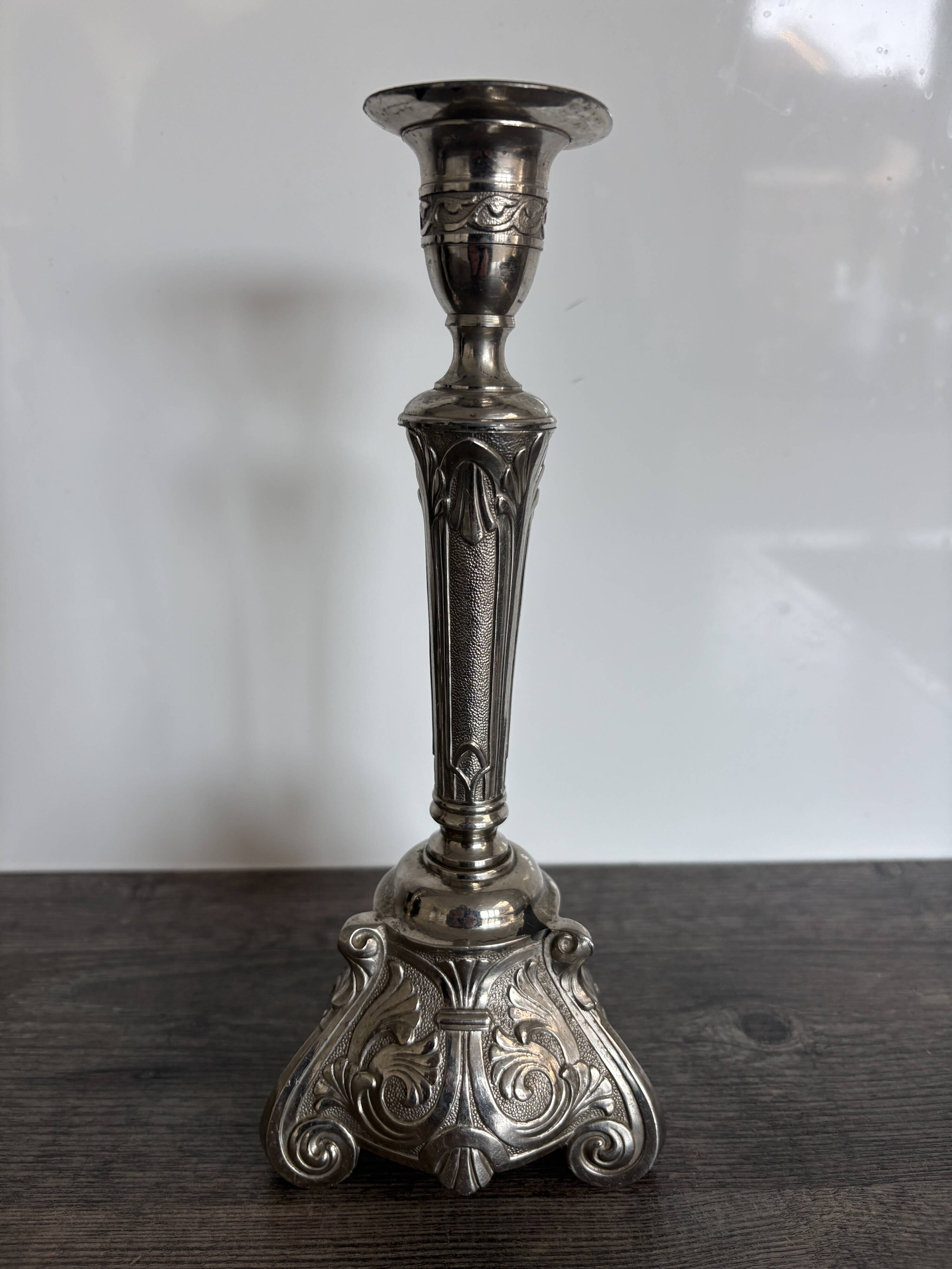 Pair of antique candlesticks