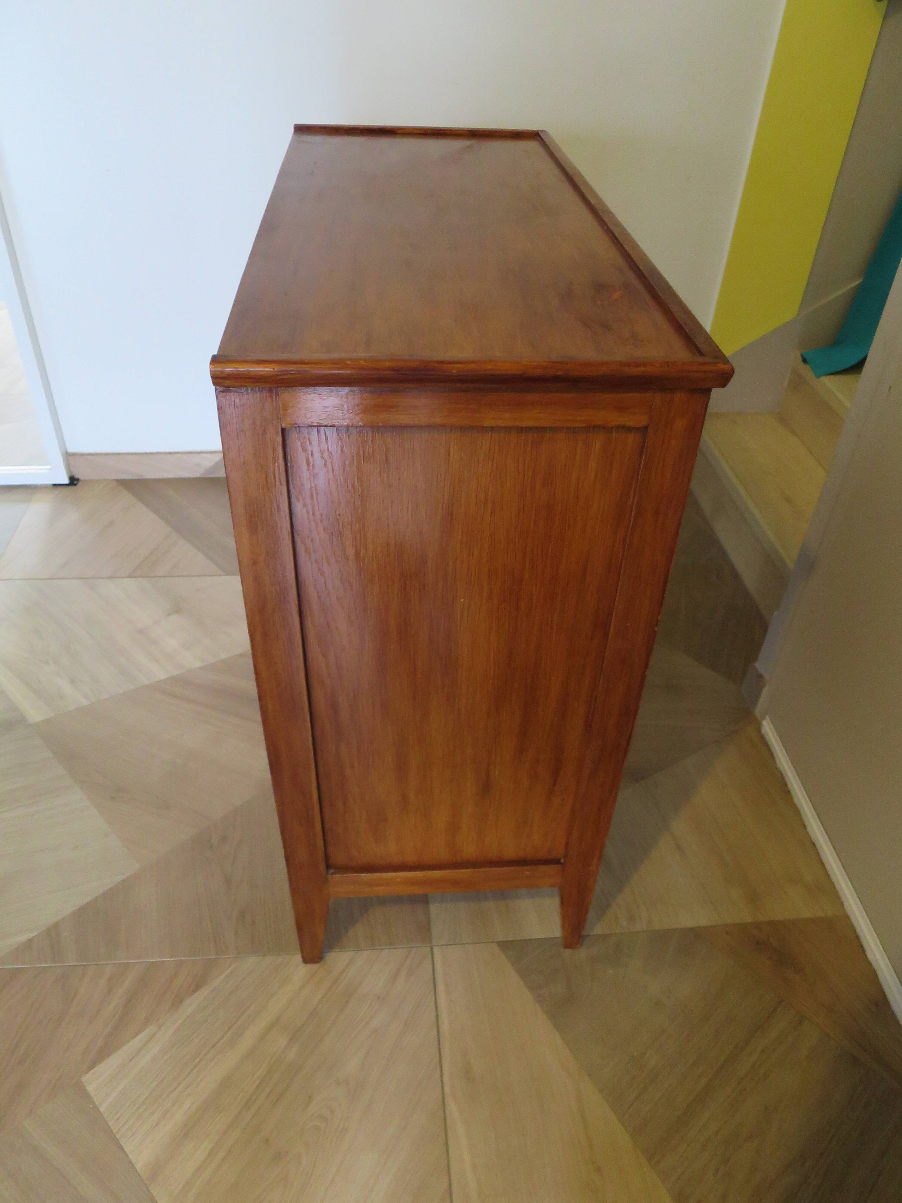 Vintage - Chest of drawers - 4 drawers - wood - 1950s/60s - modernist/Scandinavian