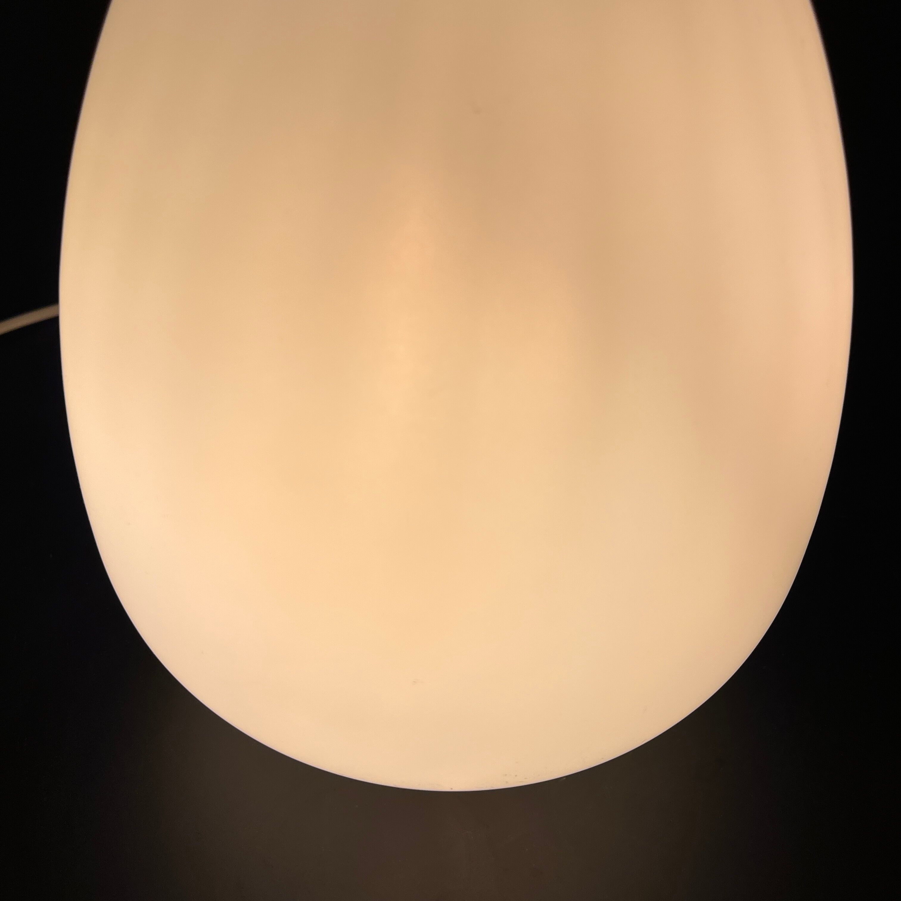 Lamp Night Light Egg opaline rotating effect