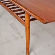 Large coffee table by Grete Jalk, Mid-Century Danish design.