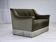 1970s, Danish 2-seater sofa, green furniture velour, beech wood.