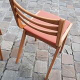 Chaises compas vinatge
