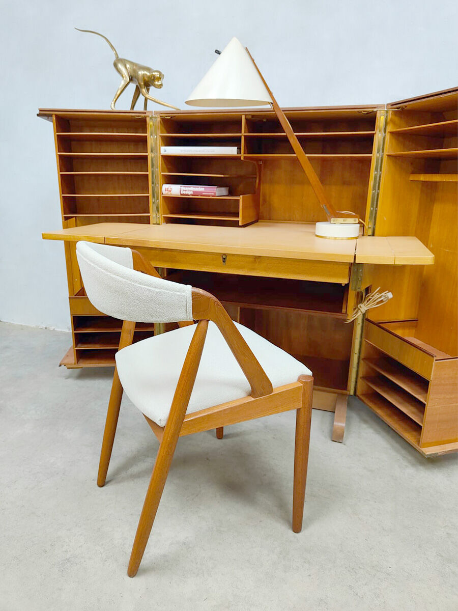 Vintage desk 'Magic Box' folding cabinet