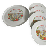 Dish and plates