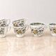 6 tasses Windsor 1981 – Jardin anglais fleuri