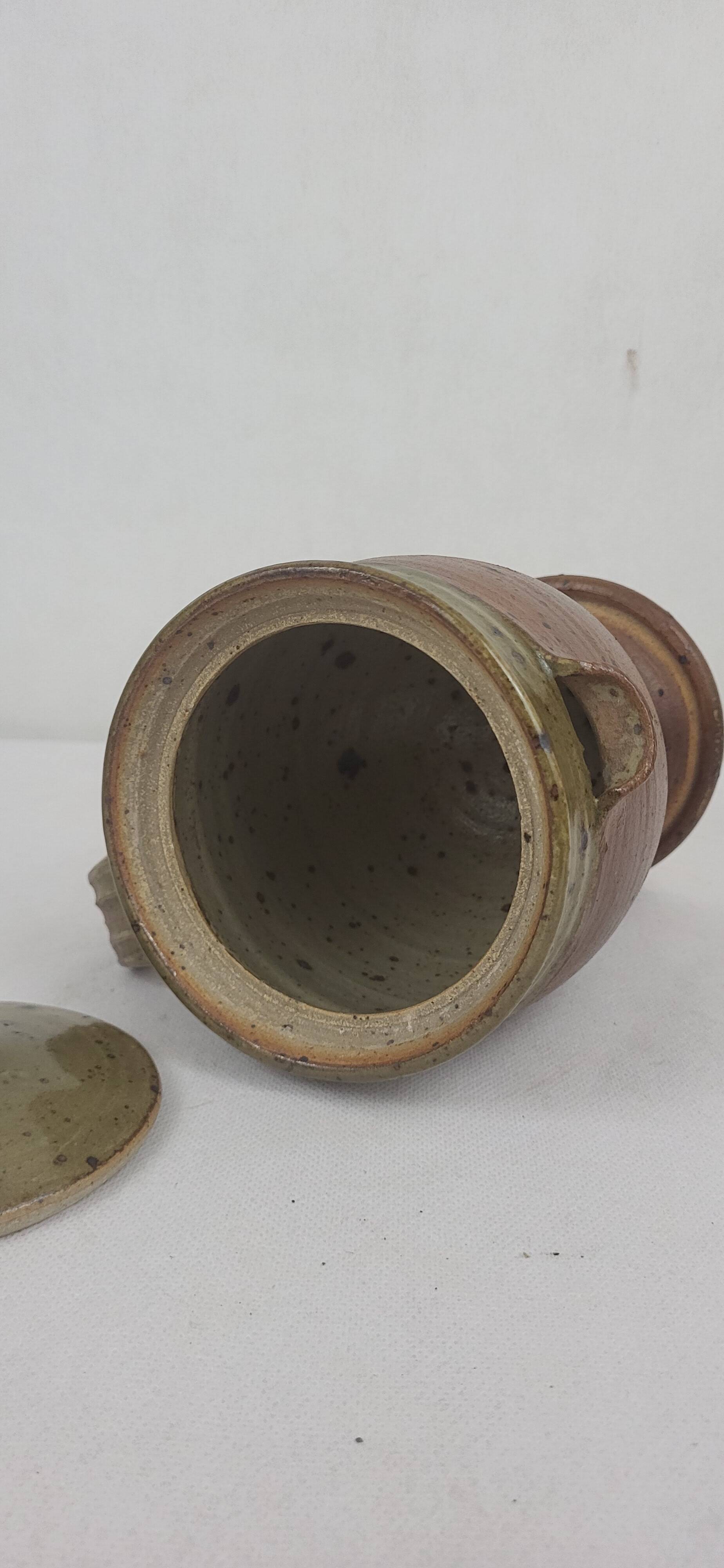 Pierre Digan stoneware teapot / coffee pot