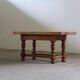 Early 20th century Danish Baroque coffee table solid oak