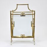 Neoclassical magazine rack by Maison Jansen, France, 1950s.