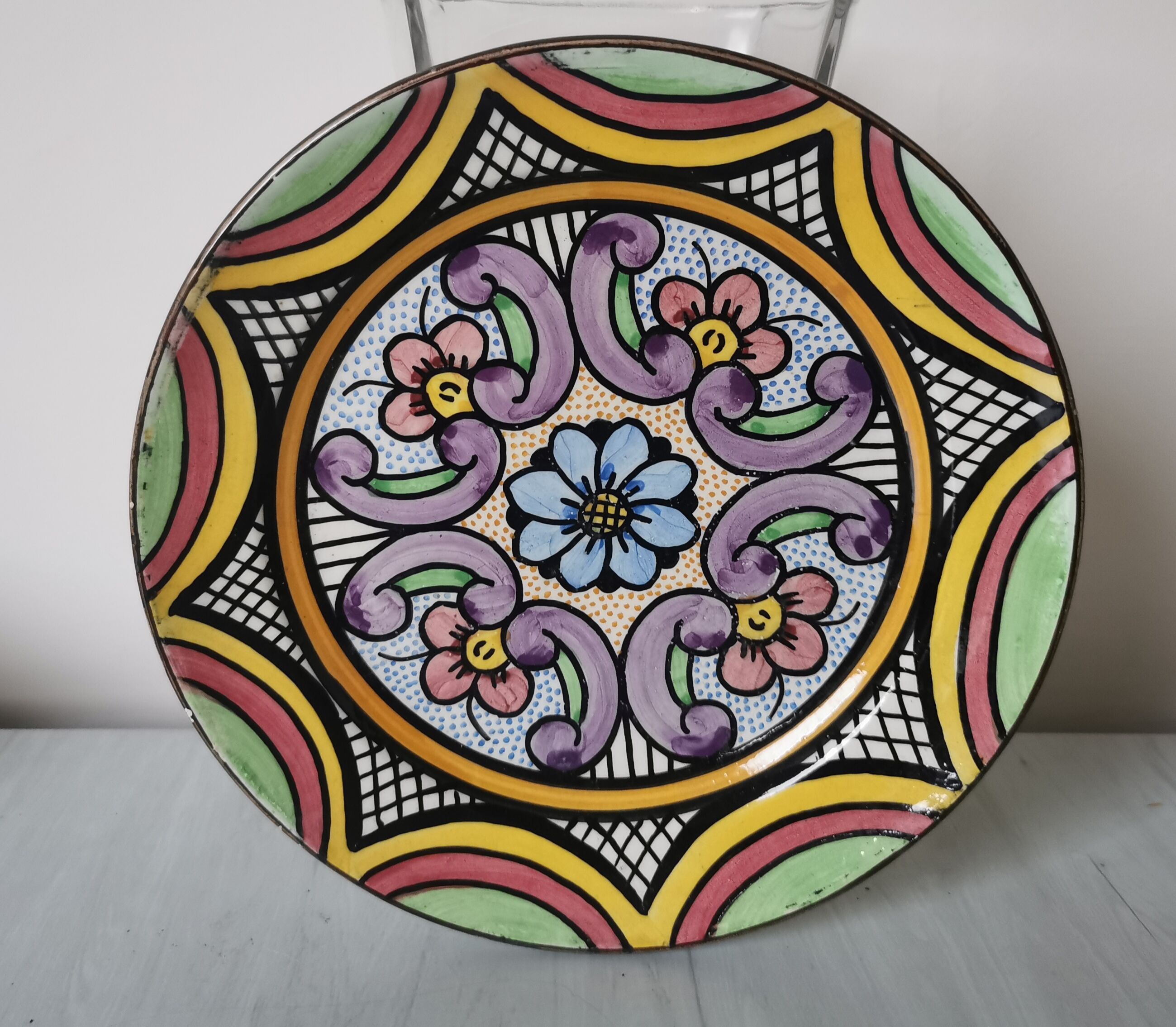 Spanish vintage plate