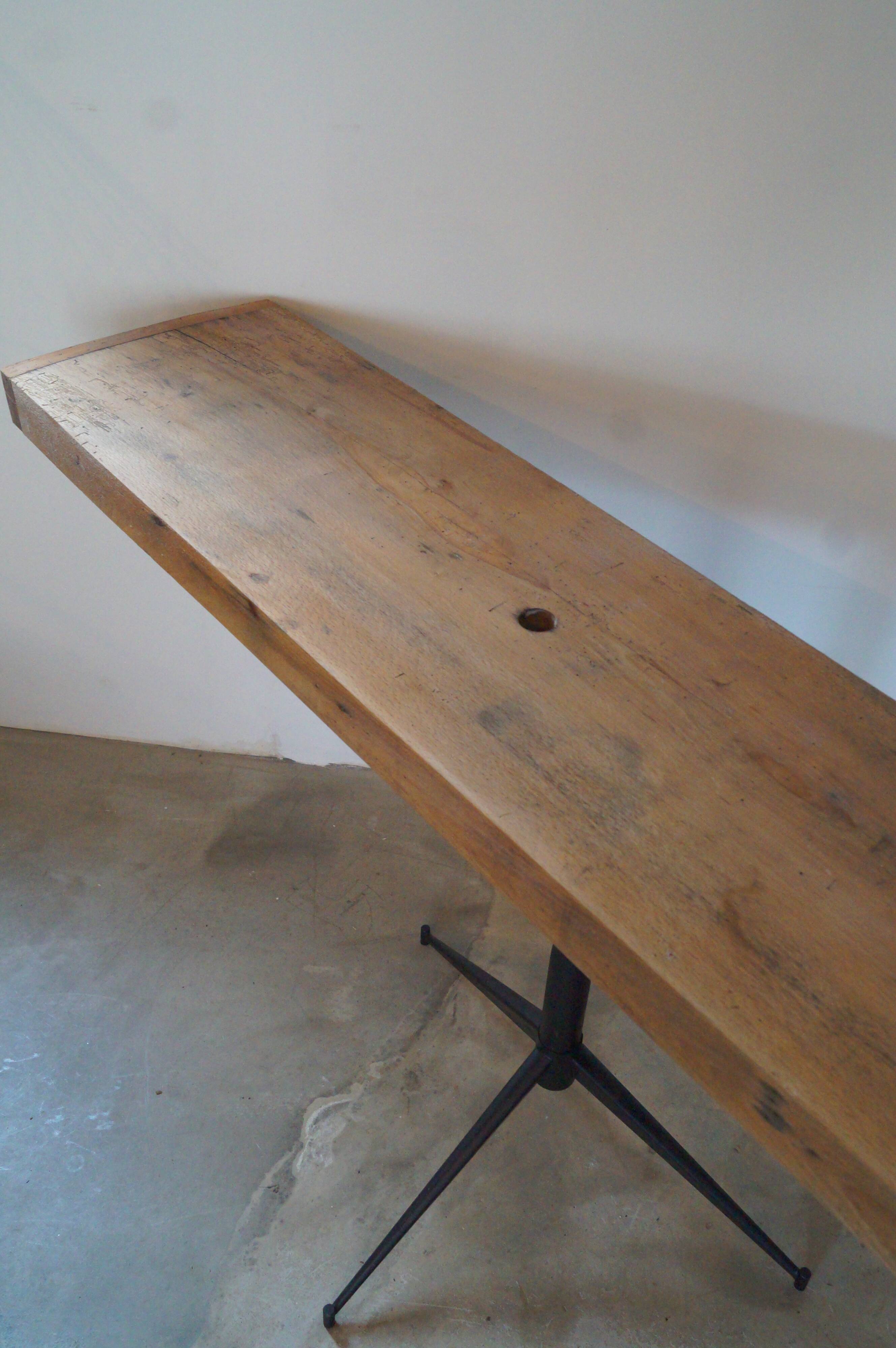 Modernist tripod console 1950