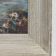 Oil on panel "the houses of the coast"