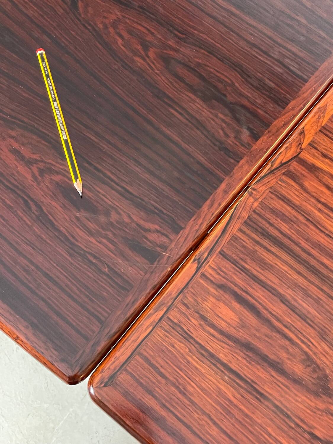 Danish Palisander Dining Table by Gunni Omann 1960s