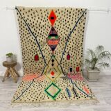 Handcrafted Moroccan Berber carpet 184 x 160 CM