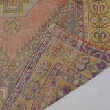 Antique Floral Oushak Carpet sku 2487