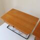 Pair of "string" wall-mounted bedside tables, Scandinavian, 1960.