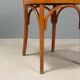 Paire de chaises en hêtre courbé