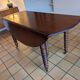 Extendable walnut table