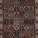 Vintage Turkish handmade rug 250x306 cm