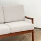 Mid Century Modern 3-Seat Sofa, Ole Wanscher for France & Son, Senator Teak, Danish Design Couch