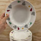 10 soup plates 1960/1970 vintage Gien model Montbouy