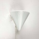 Wall lamp in glass from the Postmodern T+L Royal Typ L 133 series by Keuco, 1980s.