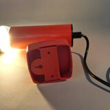 Applique Targetti Sankey orange 1960/1970.