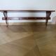 Wall shelf - coat rack - 7 hooks - oak stain - country style - cloakroom