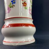 19th century oil lamp in Old Paris porcelain, Louis XVI style
