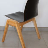 6 adult chairs pagholz wooden legs