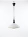 Scandinavian pendant light in opaline from the 1960s.