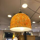 Lampara by Vidrio Millefiori, Peill & Putzler, Mid-century, Naranja, 70's –