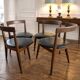 Set of 4 chairs – Hans Olsen Edition Frem Røjle, Denmark, 1952