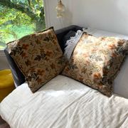 Duo of jacquard cushions 70