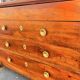 Antique solid wood chest of drawers – Empire style