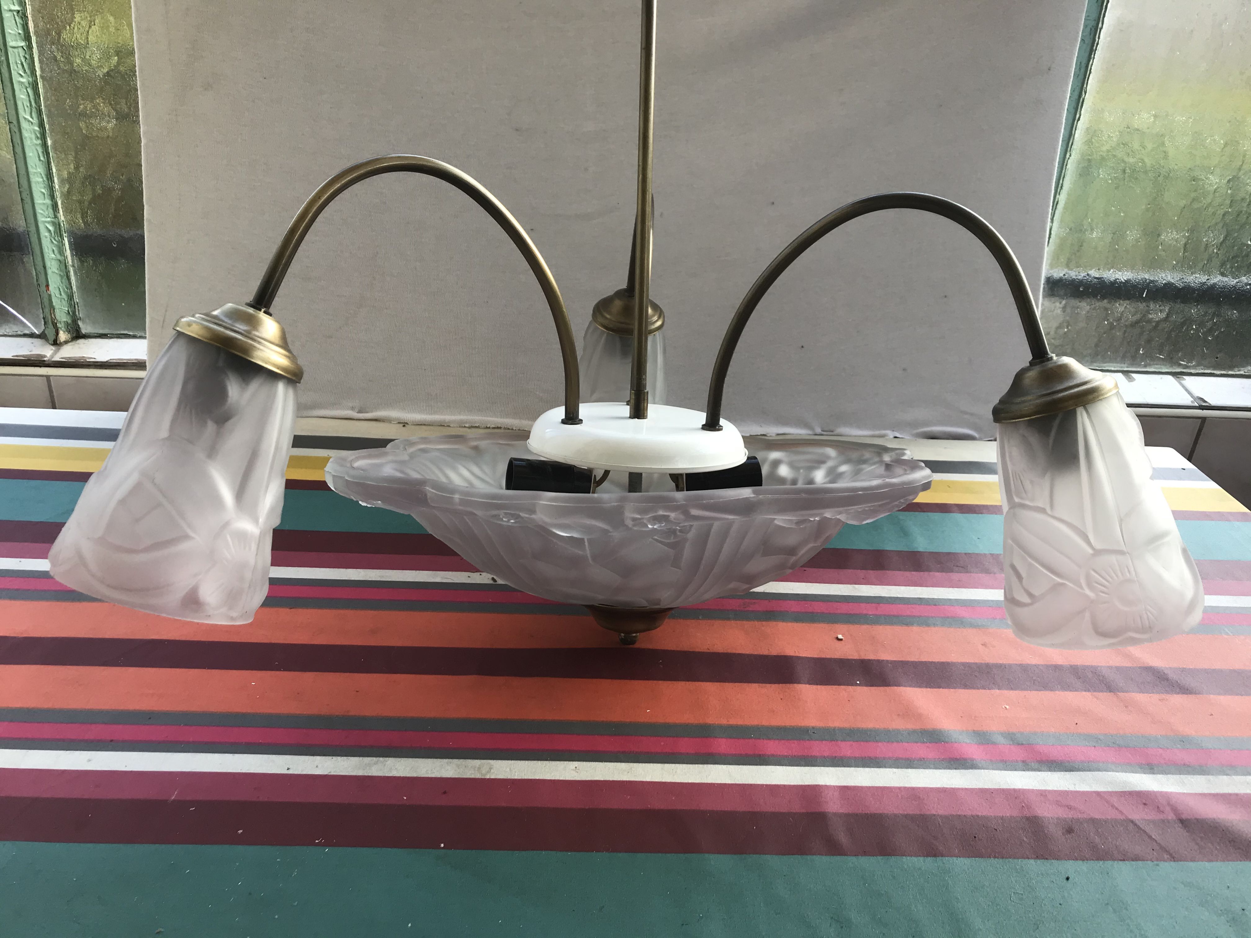 Art deco chandelier