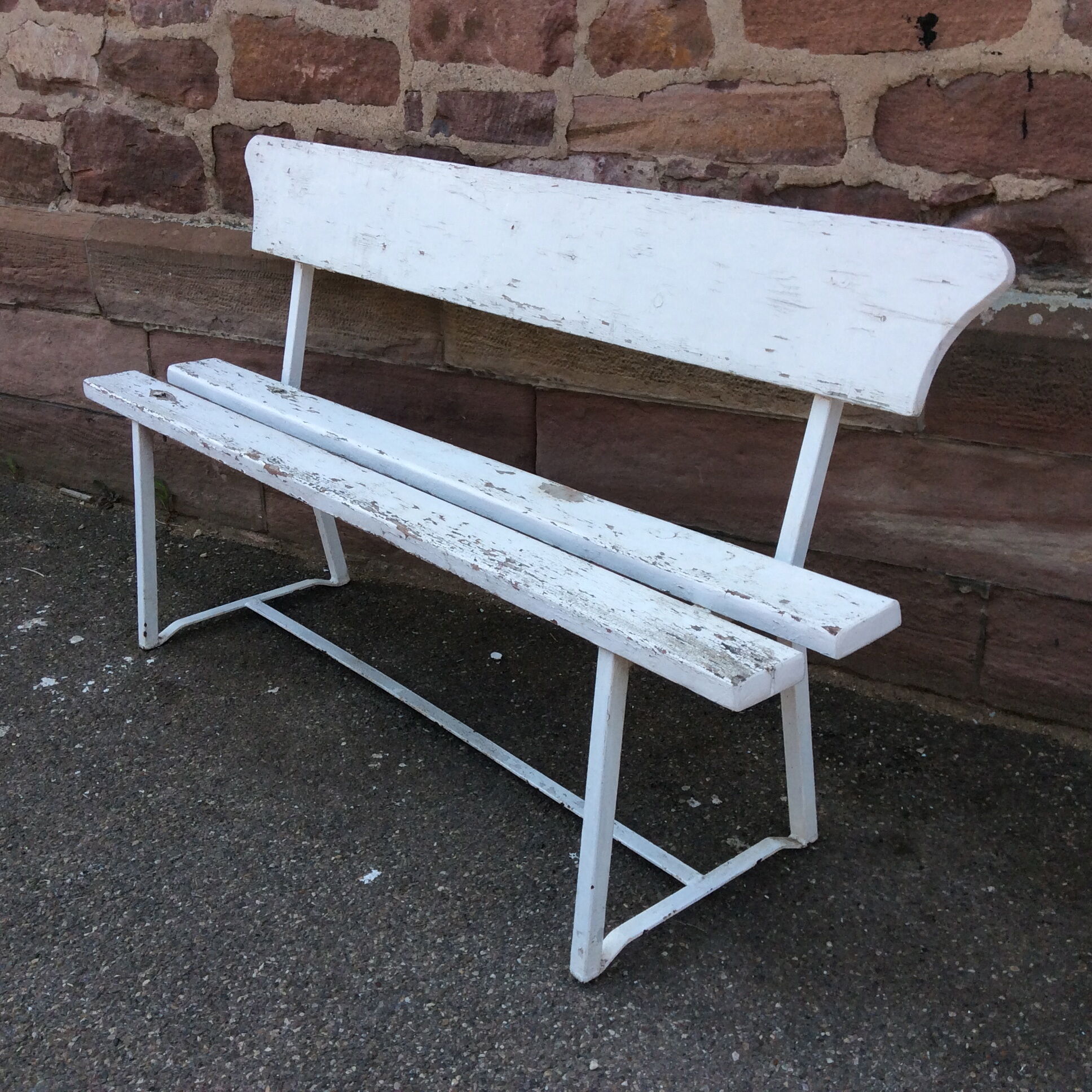 Vintage garden bench