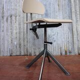 Swedish Industrial Architect Office Desk Chair by  Odelberg & Olsen, 1940s