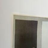 Vintage abstract art poster