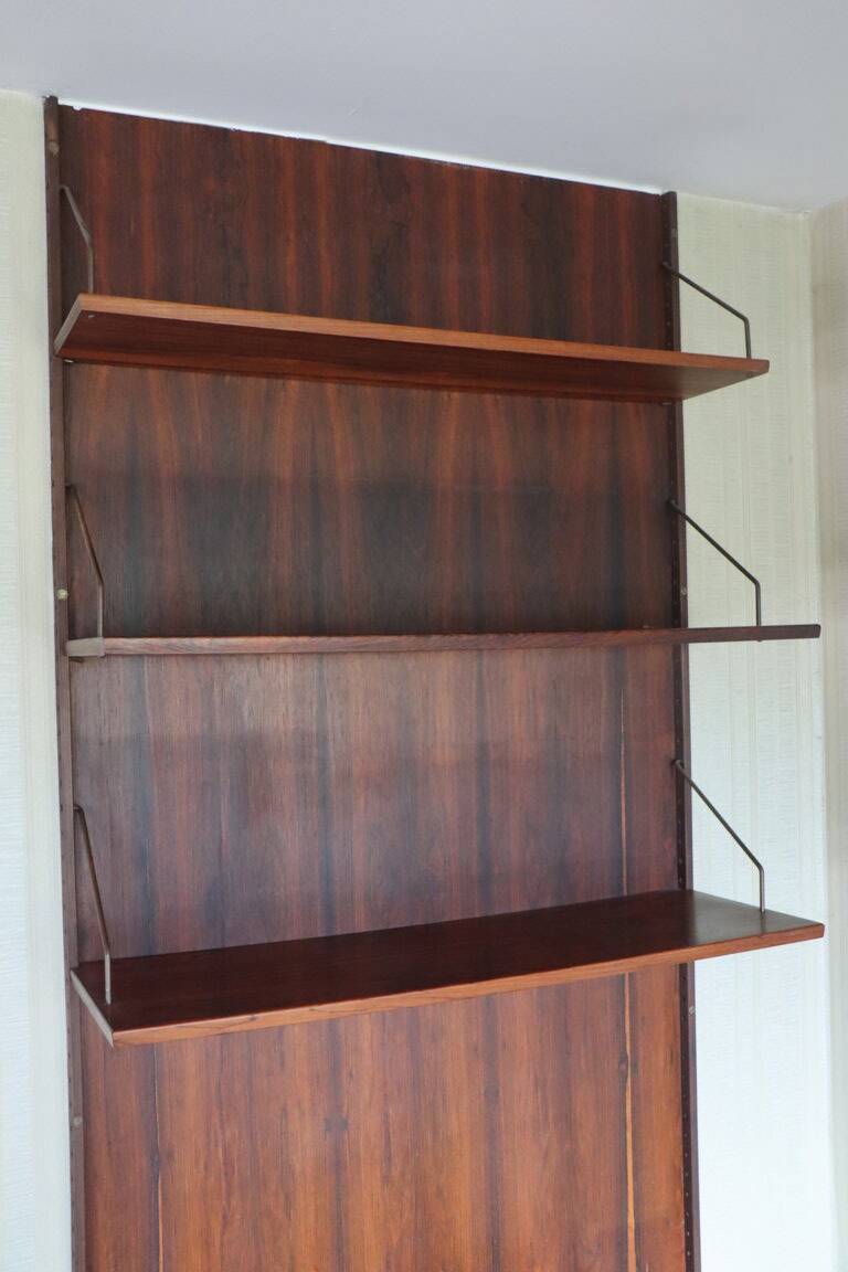 Danish wall unit by Thygesen and Sorensen in rosewood, 1960
