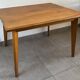 Vintage oak table from the 1950s.