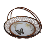 Plat de service papillon