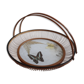 Plat de service papillon