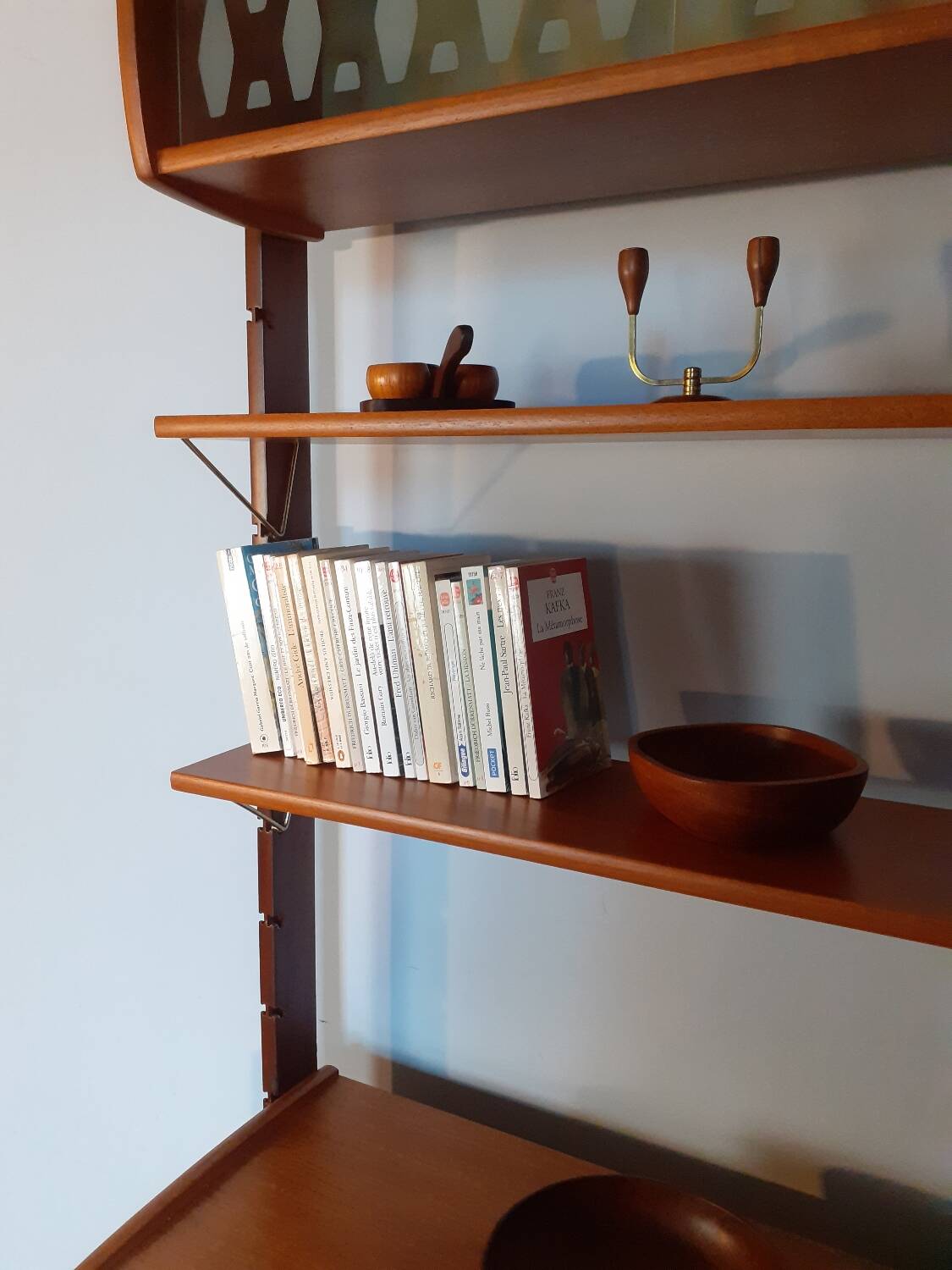 Ergo teak storage unit, Scandinavian vintage 1960s