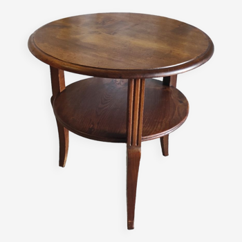 Art Deco style round side table - 40s/50s