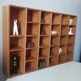Vintage workshop shelf locker 28 boxes