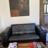 Leather sofa