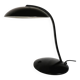 Mushroom lamp in black lacquered steel model Z290, Veneta Lumi, Italy, 1980