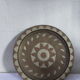 Plate brass, inlaid with metal sheets